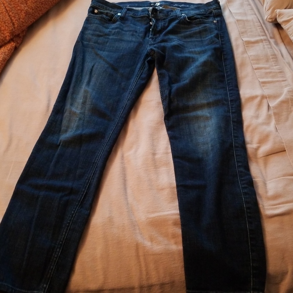 Seven for all Mankind skinny boyfriend jeans